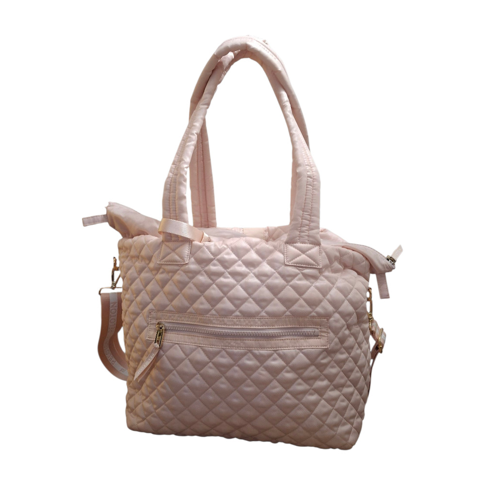 NWOT‎ Peloton x Oliver Thomas Kitchen Sink Pink Quilted Gym Bag - Picture 4 of 8